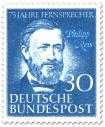 Stamp: Philipp Reis (Erfinder des Telefons)