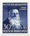 Stamp: Henri Dunant (Gründer vom Roten Kreuz)