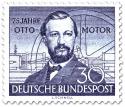 Stamp: Nikolaus Otto - Erfinder des Ottomotors