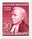 Stamp: Theodor Fliedner (Pfarrer) - Erneuerer der Diakonie