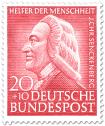 Stamp: Johann Christian Senckenberg (Arzt)