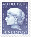 Stamp: Bertha Pappenheim (Frauenrechtlerin)