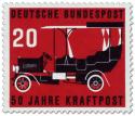 Stamp: 50 Jahre Kraftpost, Oldtimer