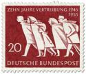 Stamp: Heimatvertriebene (10 Jahre Vertreibung)