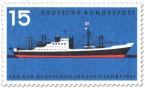 Stamp: Tag der dt. Seeschifffahrt (Frachtschiff Bayernstein)