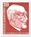Stamp: Leo Beack (Rabbiner)