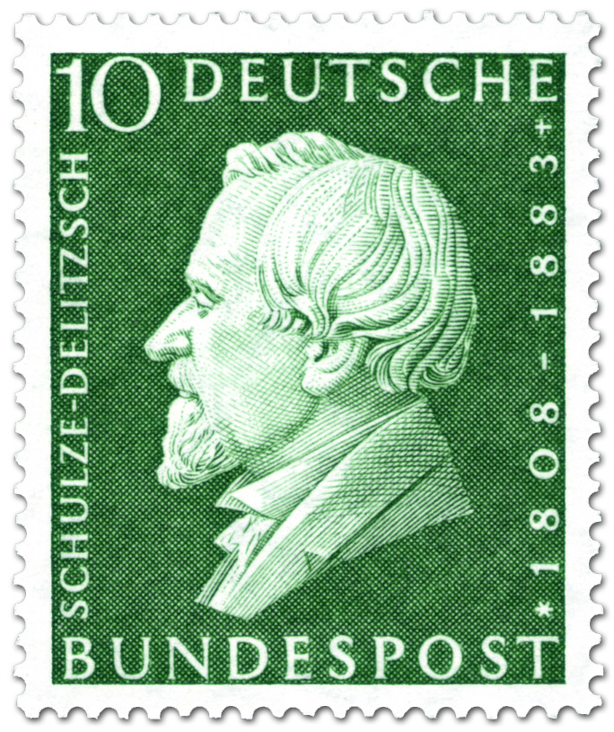 Briefmarke: Hermann Schulze-Delitzsch (Politiker)