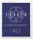 Stamp: Europamarke 1959 - Kette (40)