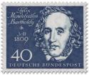 Briefmarke: Felix Mendelssohn Bartholdy (Komponist)