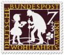 Stamp: Sterntaler: Mädchen und alter Mann (Grimms Märchen)
