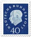 Stamp: Theodor Heuss (40)