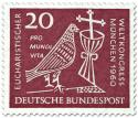 Stamp: Eucharistischer Weltkongress München (Taube, Kelch und Kreuz) 40