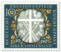 Stamp: Passionsspiele Oberammergau (Kreuz, Leiter, Hahn etc)