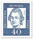 Stamp: Gotthold Ephraim Lessing (Dichter)