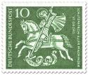 Stamp: St. Georg (Schutzparton der Pfadfinder)