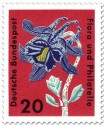Stamp: Gemeine Akelei (aquilegia vulgaris ranunculaceae)