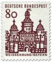 Stamp: Ellinger Tor, Weißenburg / Bayern