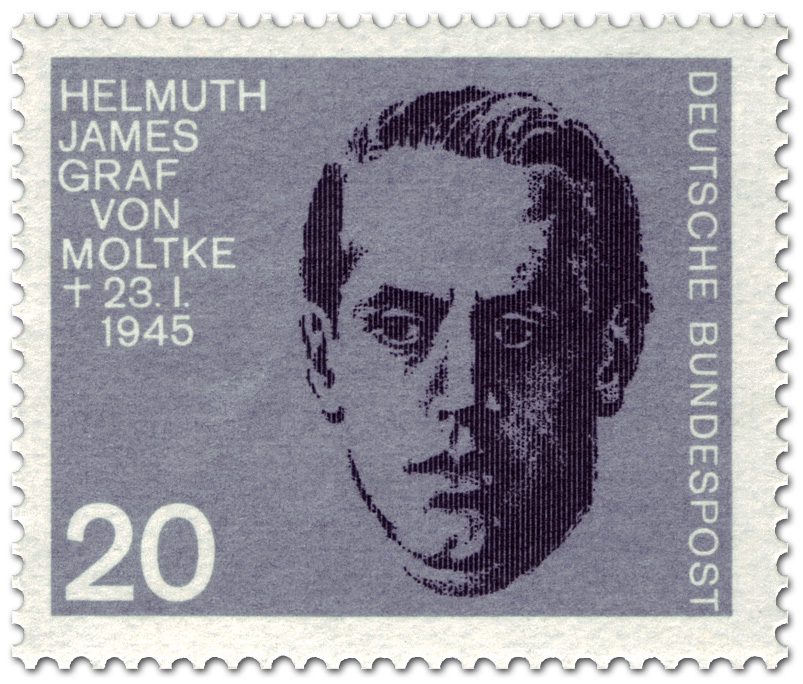 Briefmarke: "Helmuth James Graf von Moltke"