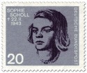 Stamp: Sophie Scholl
