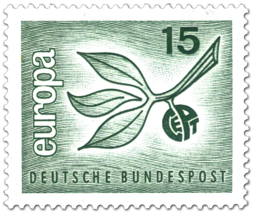 Europamarke 1965 Zweig Mit Blättern Briefmarke 1965