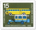 Stamp: Postbus (Oldtimer) und Omnibus