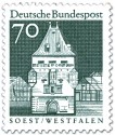 Stamp: Osthofentor Soest (Westfalen)