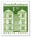 Stamp: Schloss Tegel in Berlin