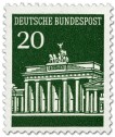 Stamp: Brandenburger Tor 20 (Grün)