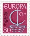 Stamp: Europamarke 1966 (Segelschiff) 30