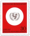 Stamp: Logo von Unicef (Friedensnobelpreis)