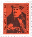 Stamp: Franz Von Taxis Begruender Postwesen