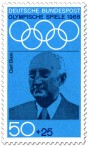 Stamp: Carl Diem (Sport-Organisator)