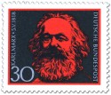 Stamp: Karl Marx (150. Geburtstag)
