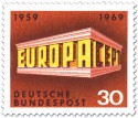Stamp: Europamarke 1969 Tempel 30