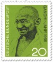 Stamp: Mahatma Gandhi Bild