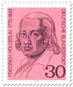 Stamp: Friedrich Hölderlin (Dichter)