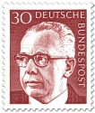 Stamp: Gustav Heinemann (30)