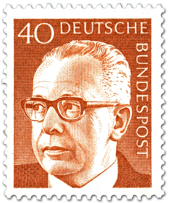 Briefmarken Deutsche Bundespost Wert Bürozubehör