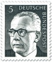 Stamp: Gustav Heinemann (5)