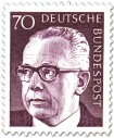 Stamp: Gustav Heinemann (70)