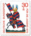 Stamp: Ritter Walther von Metz