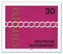 Stamp: Europamarke 1971 Kette 30