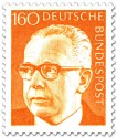 Stamp: Gustav Heinemann (160)