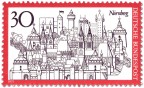 Stamp: Nürnberg Stadtansicht