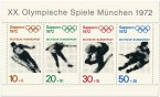 Stamp: Olympische Winterspiele 1972 Briefmarkenblock