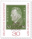 Stamp: Friedrich Ebert (dt. Reichspräsident)