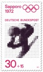 Stamp: Ski Abfahrtslauf  (Olympische Winterspiele Sapporo 1972)