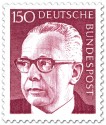 Stamp: Gustav Heinemann (150)