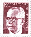Stamp: Gustav Heinemann (190)