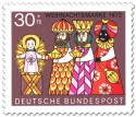 Stamp: Heilige drei Könige (Weihnachtsmarke 1972)